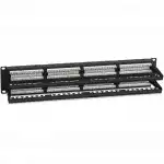 Патч-панель Cabeus PL2-48-Cat.6-Dual (48 портов, UTP, Cat. 6)