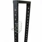 Монтажная стойка Hyperline Открытая стойка 19-дюймовая (19") 42U однорамная ORL1-42-RAL9005