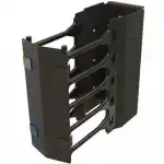 Аксессуар для серверного шкафа Hyperline Комплект боковых (слева, справа) органайзеров для подвесной рамы для укладки кабелей CMV-TS-RAL9005