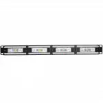 Патч-панель WRline Патч-панель 19" (1U) 24 порта RJ-45 WR-PL-24-C5E-D (24 порта, UTP, Cat. 5e)