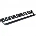 Патч-панель Hyperline патч-панель 19" 24 порта Flat Type 1U (без модулей) PPBL3-19-24S-RM (24 порта)