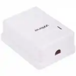 Сетевая розетка Hyperline Розетка компьютерная RJ-45 категория 5e неэкранированная одинарная внешняя WR-WS-8P8C-C5E-1