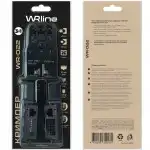 Инструмент для монтажа СКС WRline Инструмент обжимной Кримпер 3 В 1 для RJ-45, RJ-11/12 с тестером WR-022