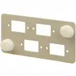 Аксессуар для оптических сетей Hyperline Модуль 4xSC Simplex type 67х35mm FO-FP-4SC