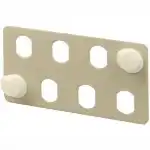 Аксессуар для оптических сетей Hyperline Модуль 6xST Simplex type 67х35mm FO-FP-ST