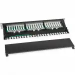 Патч-панель Cabeus PL-24-Cat.5e-SH-Dual (24 порта, FTP, Cat. 5e)