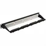 Патч-панель LANMASTER LAN-PPN24U6A (24 порта, UTP, Cat. 6a)
