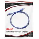 Патч-корд SHIP Патч Корд S4025BL0100-P, Cat.5e, FTP, 1 м.