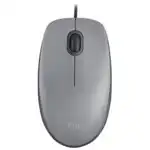 Мышь Logitech M110 Silent - Mid Gray 910-005490 (Бюджетная, Проводная)