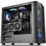Корпус Thermaltake Commander C36 TG ARGB Black CA-1N7-00M1WN-00 (Игровые, Midi-Tower)