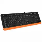 Клавиатура A4Tech Клавиатура Fstyler FK10 FK10 ORANGE (Проводная, USB)
