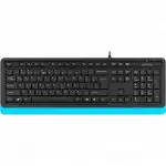Клавиатура A4Tech Клавиатура Fstyler FK10 FK10 BLUE (Проводная, USB)