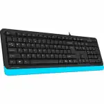Клавиатура A4Tech Клавиатура Fstyler FK10 FK10 BLUE (Проводная, USB)