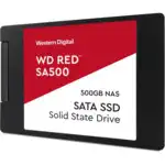 Внутренний жесткий диск Western Digital Red SA500 WDS500G1R0A (SSD (твердотельные), 500 ГБ, 2.5 дюйма, SATA)