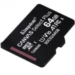 Флеш (Flash) карты Kingston microSDXC Canvas Select Plus без адаптера SDCS2/64GBSP (64 ГБ)