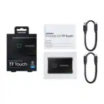 Внешний жесткий диск Samsung SSD T7 TOUCH USB 3.2 1TB MU-PC1T0K/WW (1 ТБ)