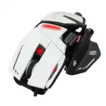 Мышь Mad Catz R.A.T. 8+  White MR05DCINWH000-0 (Игровая, Проводная)