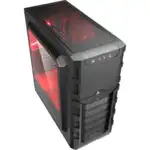 Корпус Sharkoon Shark SKILLER SGC1 Window red led SGC1-WINDOW--RED