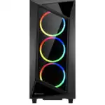 Корпус Sharkoon REV200-RGB (Игровые, Midi-Tower)