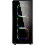 Корпус Sharkoon TG6 RGB led Black TG6-RGB