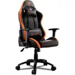 Компьютерный стул Cougar Геймерское кресло Rampart black/orange CU-RAMO