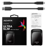Внешний жесткий диск ADATA SC680 ASC680-240GU32G2-CBK (240 ГБ)