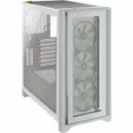 Корпус Corsair iCUE 4000X RGB White CC-9011205-WW (Игровые, Midi-Tower)