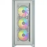 Корпус Corsair iCUE 4000X RGB White CC-9011205-WW (Игровые, Midi-Tower)