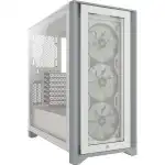Корпус Corsair iCUE 4000X RGB White CC-9011205-WW (Игровые, Midi-Tower)