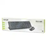 Клавиатура + мышь Delux DLD-1505OGB