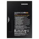 Внутренний жесткий диск Samsung 870 EVO Client SSD 250 ГБ MZ-77E250BW (SSD (твердотельные), 250 ГБ, 2.5 дюйма, SATA)