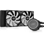 Охлаждение Deepcool C водяным охлаждением GAMMAXX L240 A-RGB DP-H12CF-GL240-ARGB (Для процессора)