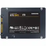 Внутренний жесткий диск Samsung 870 QVO MZ-77Q8T0BW (SSD (твердотельные), 8 ТБ, 2.5 дюйма, SATA)