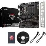 Материнская плата MSI A520M PRO (micro-ATX, AMD AM4)