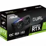 Видеокарта Asus RTX3060T DUAL-RTX3060TI-O8G-V2 (8 ГБ)