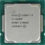 Процессор Intel Core I3-10105F OEM CM8070104291323 (4, 3.7 ГГц, 6 МБ, OEM)