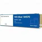 Внутренний жесткий диск Western Digital BLUE SN570 WDS500G3B0C (SSD (твердотельные), 500 ГБ, M.2, PCIe)