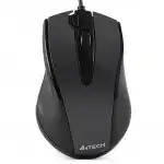 Мышь A4Tech N-500F N-500F-GLOSSY-GREY (Бюджетная, Проводная)