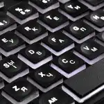 Клавиатура 2E KS120 USB Black с белой подсветкой 2E-KS120UB (Проводная, USB)