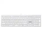 Клавиатура A4Tech Fstyler FX50 белый (Проводная, USB)