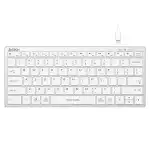 Клавиатура A4Tech Fstyler FX51 белый (Проводная, USB)