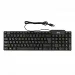 Клавиатура Ritmix RKB-111 черный 15118396 (Проводная, USB)