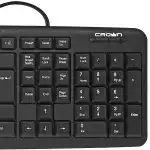 Клавиатура CROWN micro CMK-F02B (Проводная, USB)