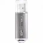 USB флешка (Flash) Silicon Power Ultima II Silver SP064GBUF2M01V1S (64 ГБ)