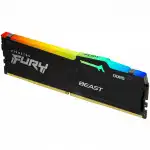 ОЗУ Kingston Fury Beast RGB KF560C40BBA-8 (DIMM, DDR5, 8 Гб, 6000 МГц)