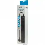 Распределитель питания SVC 6 розеток 5м чёрный ZC6S-50M-USB