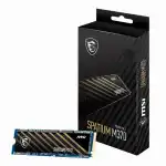 Внутренний жесткий диск MSI SPATIUM M370 NVMe M.2 128GB (SSD (твердотельные), 128 ГБ, M.2, PCIe)