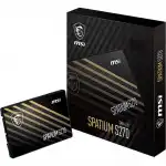 Внутренний жесткий диск MSI SPATIUM S270 SATA 2.5" 240GB (SSD (твердотельные), 240 ГБ, 2.5 дюйма, SATA)