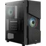 Корпус Aerocool Menace Saturn RGB MENACE SATURN RGB-G-BK-V1 (Бюджетные, Midi-Tower)