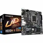 Материнская плата Gigabyte H610M H DDR4 (REV1.0) (micro-ATX, LGA 1700)